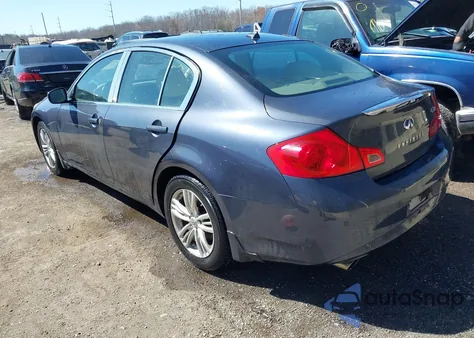2010 Infiniti G37X из США, поврежденный, VIN JN1CV6AR8AM254616